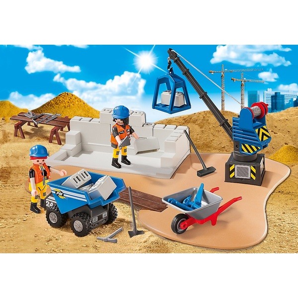 Playmobil City Action Construction Super Set 6144      