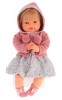 Munecas Antonio Juan 1671Bl Кукла Изабелла в светло-розовом, озвученная плач, 42 см