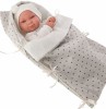 Munecas Antonio Juan 5003W Кукла-младенец Габриэль в белом, 42 см