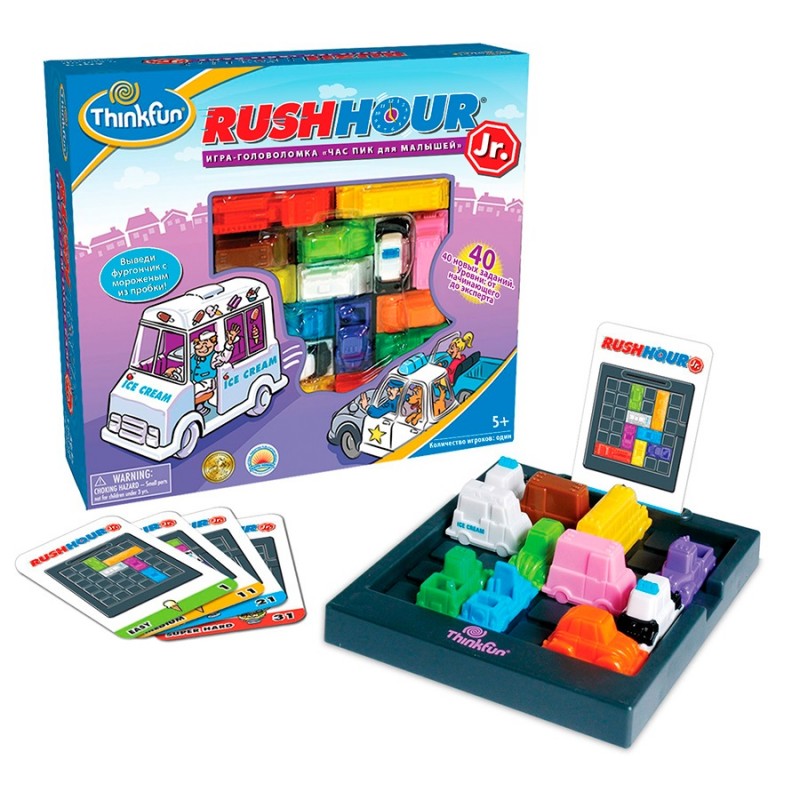 ThinkFun 5041-RU Игра-головоломка Час Пик для малышей 