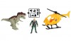 CHAPMEI 542084 Игровой набор Охота на Тираннозавра на вертолете