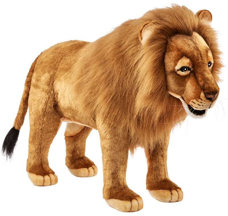 Мягкая игрушка Лев с большими прекрасными глазами и длинными ножками