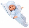 Munecas Antonio Juan 7020B Кукла-младенец Пол в голубом, озвученная, мягконабивная 34 см