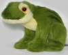 Hansa 1752 Игрушка мягкая Зеленая лягушка, 16 см