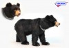 Hansa 6086 Мягкая игрушка Черный медведь, 105 см
