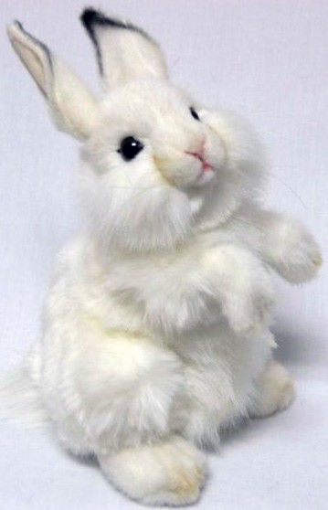 Hansa 3313 Игрушка мягкая Кролик белый, 32 см